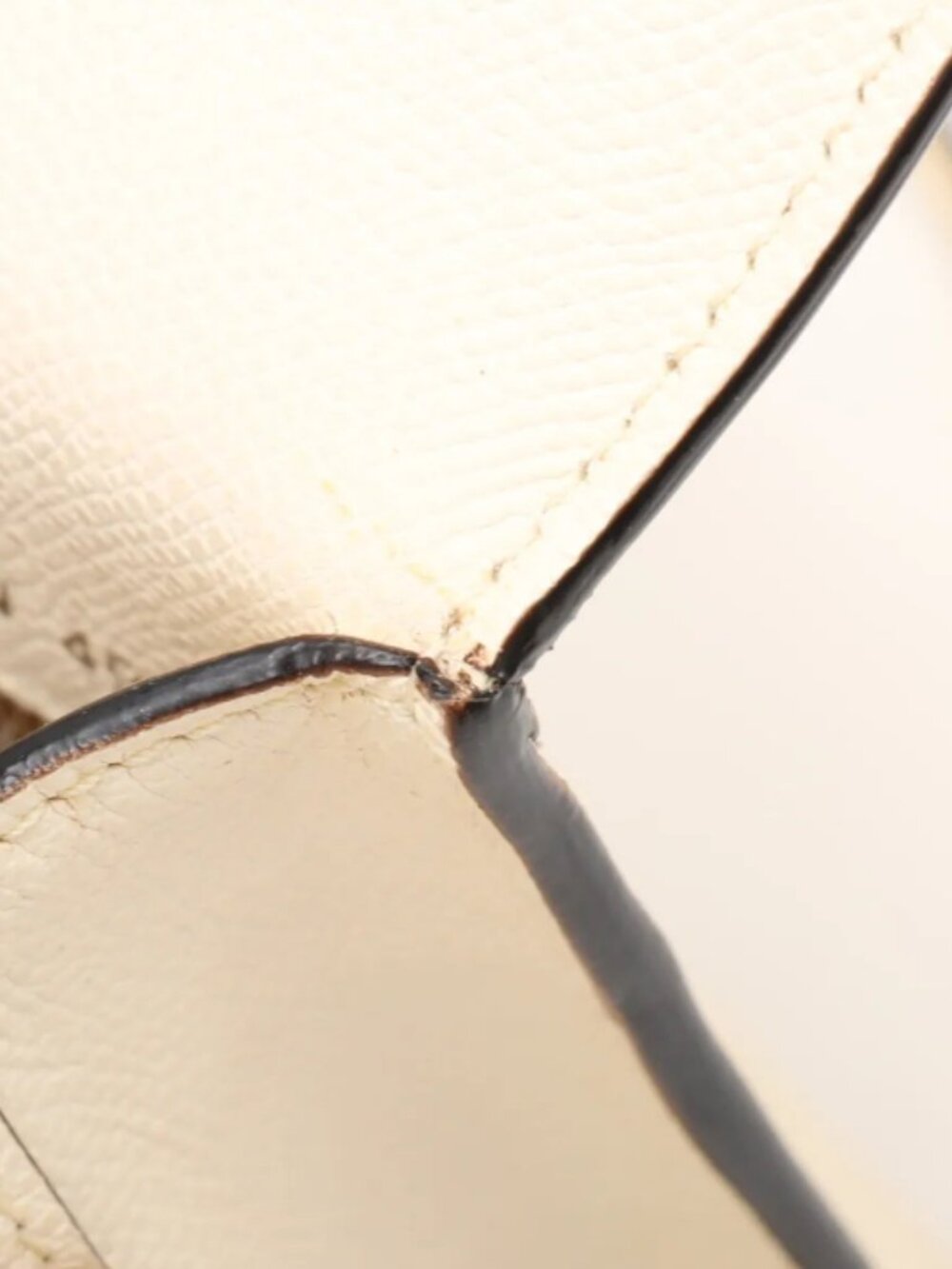 The Valextra Medium Iside Leather Two-Way Handbag in Beige is a refined and eleg - Picture 15 of 15
